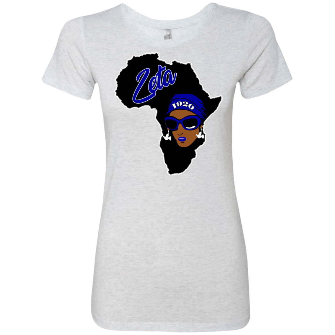 African Zeta Ladies' Triblend T-Shirt Very