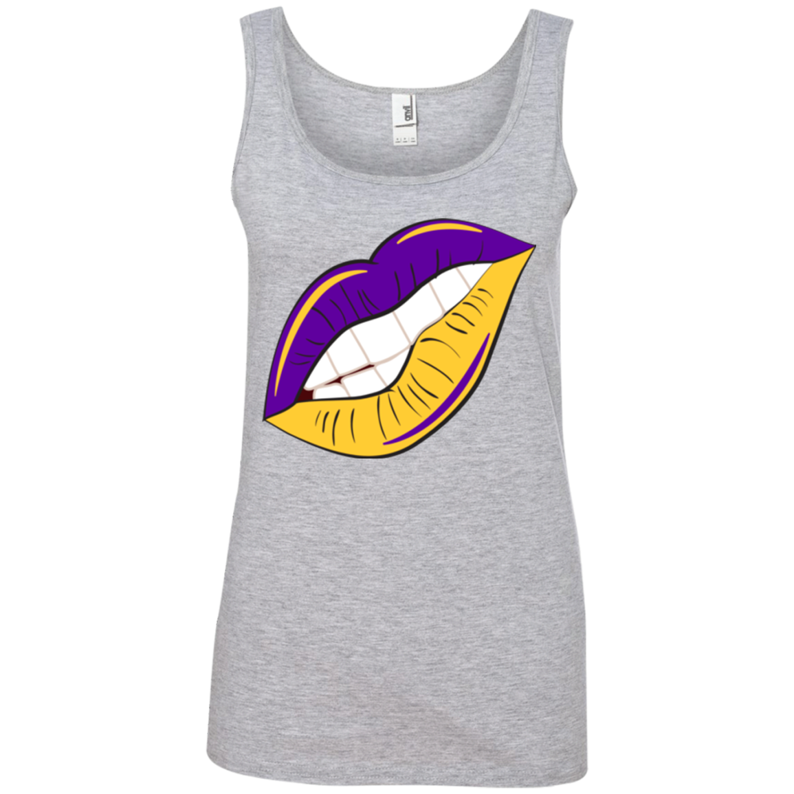 Purple and Gold Women's Tank Top