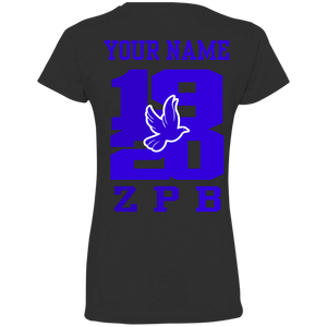 Zeta Phi Beta Custom Name Tee