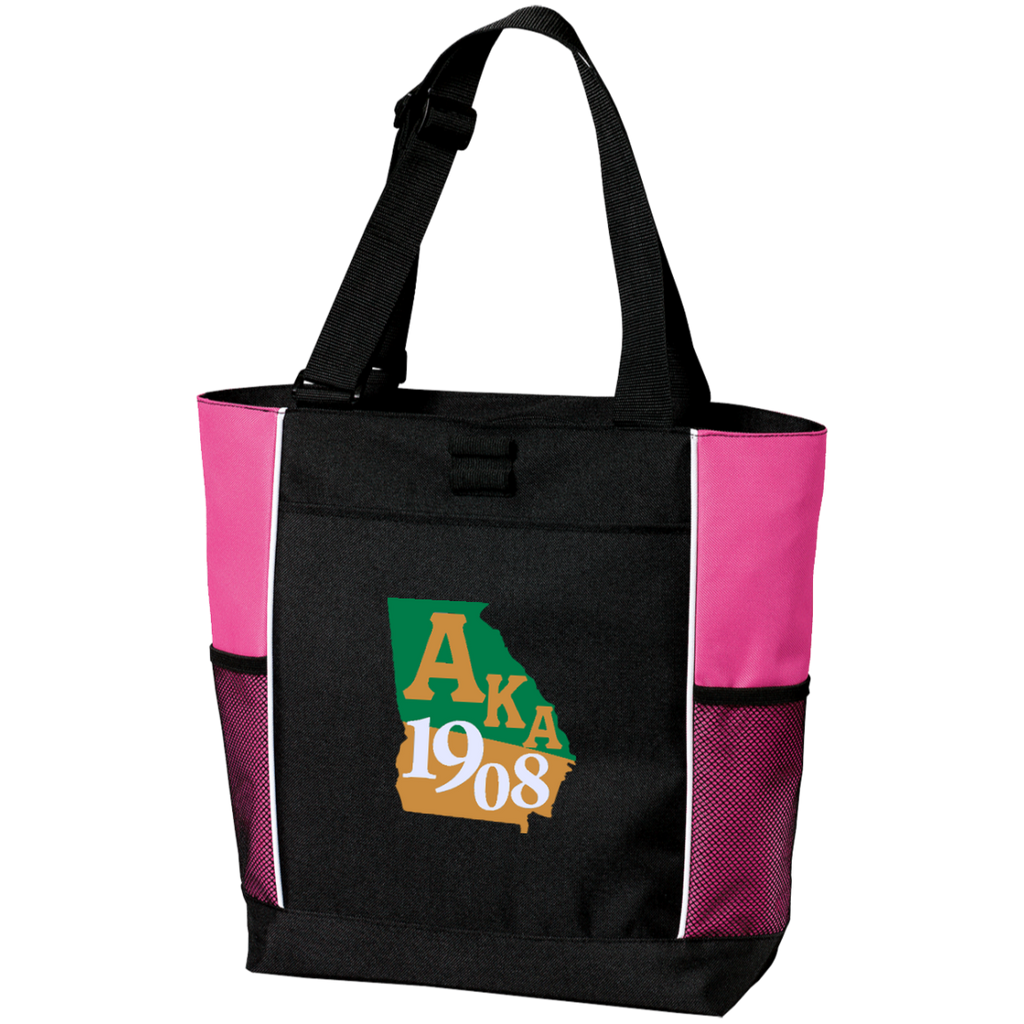 Personalized Colorblock Tote Bag