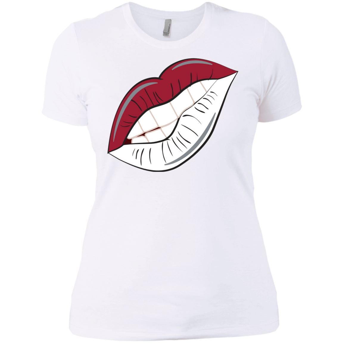 BAMA Sexy Lips Slim Fit Shirt