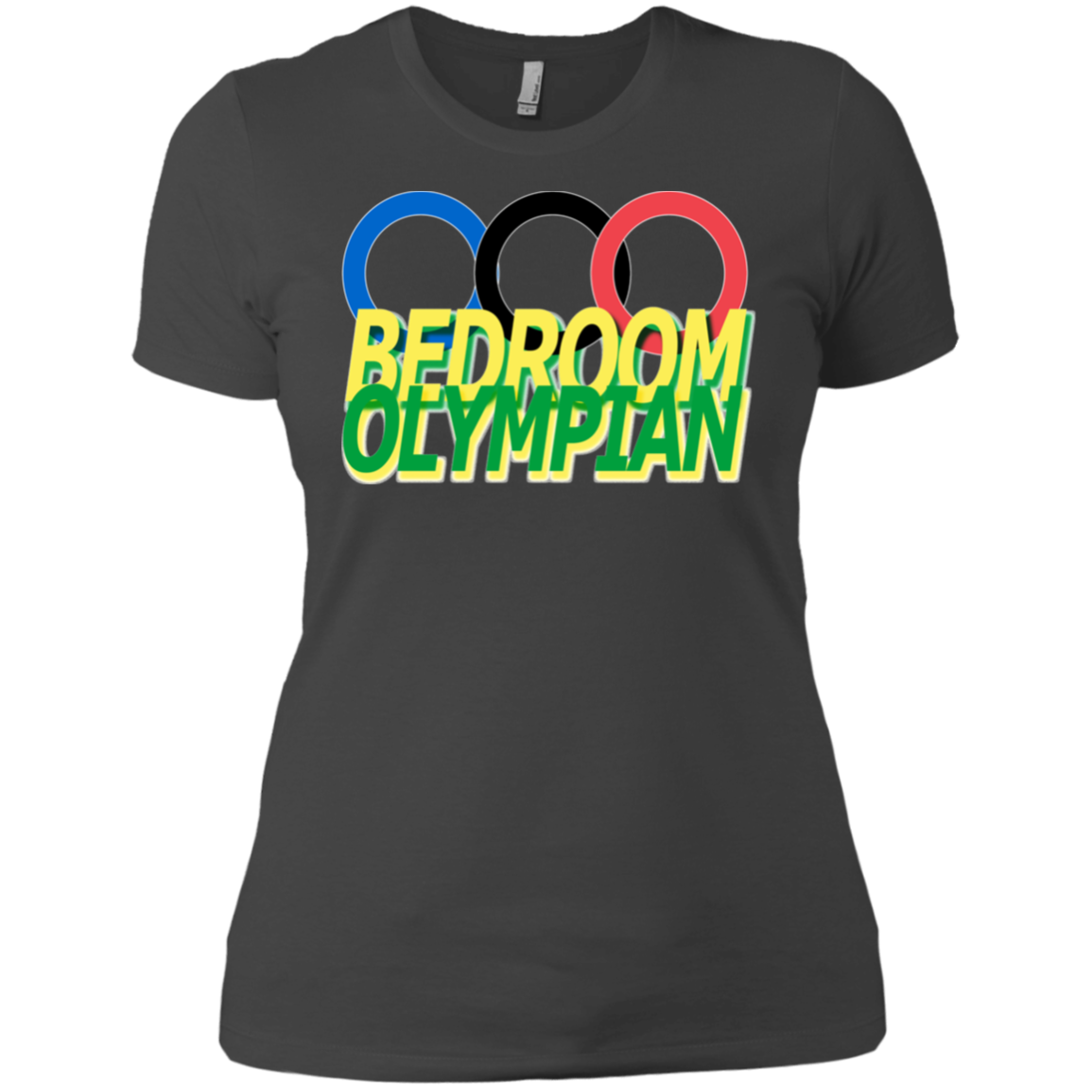 Bedroom Olympian Ladies' Boyfriend T-Shirt