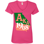 Ladies' V-Neck Tee