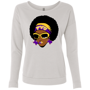 PVU AFRO Ladies' French Terry Scoop