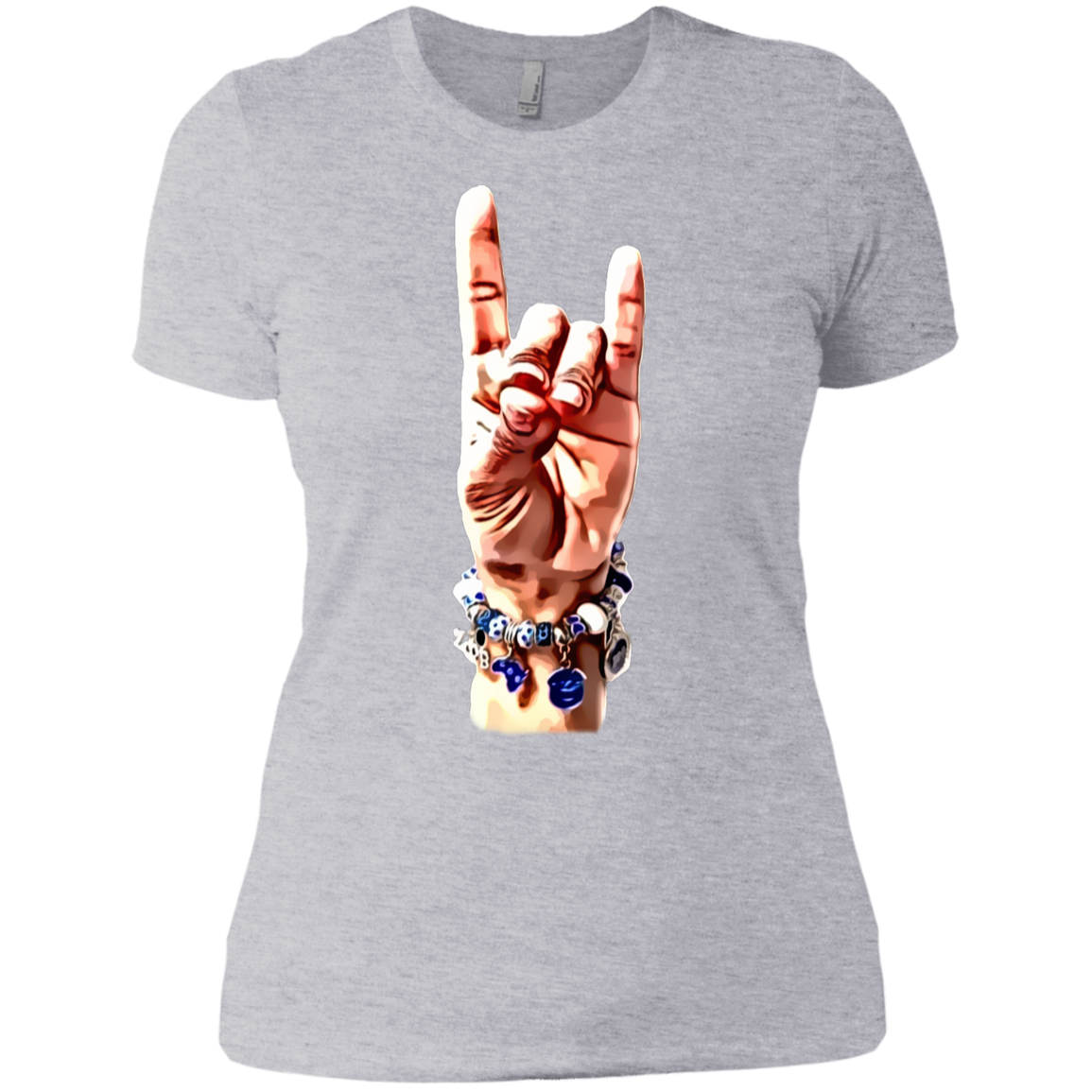 1920 Art Hand Ladies' Boyfriend T-Shirt