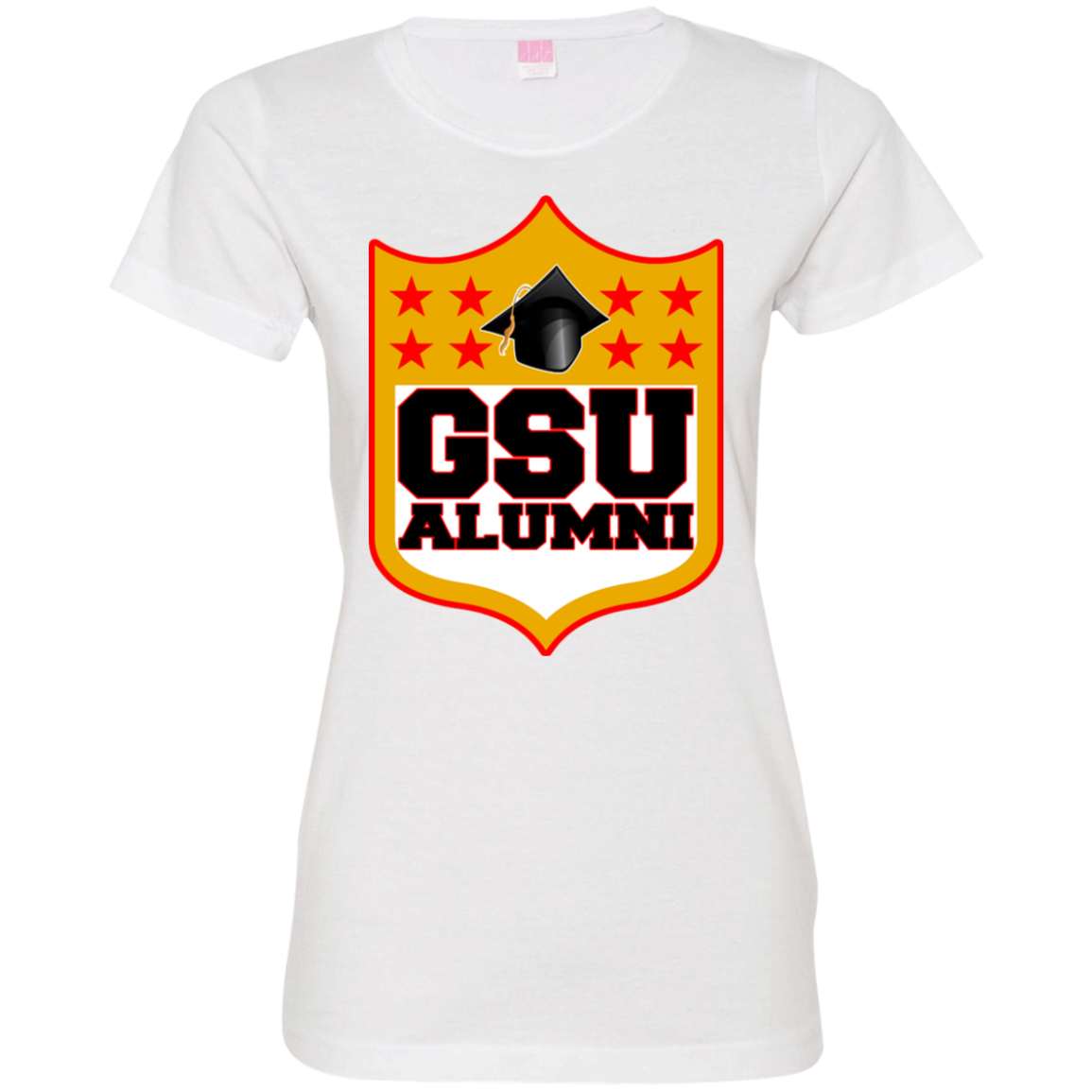 GSU Shield Ladies' Fine Jersey T-Shirt