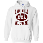 Cain Hall Maroon Letters