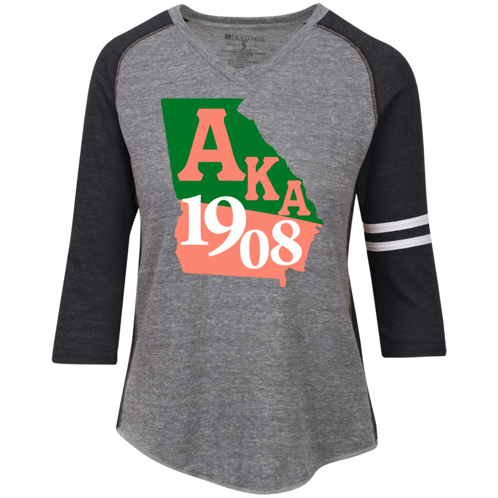 Ladies' Vintage V-neck Shirt