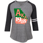 Ladies' Vintage V-neck Shirt