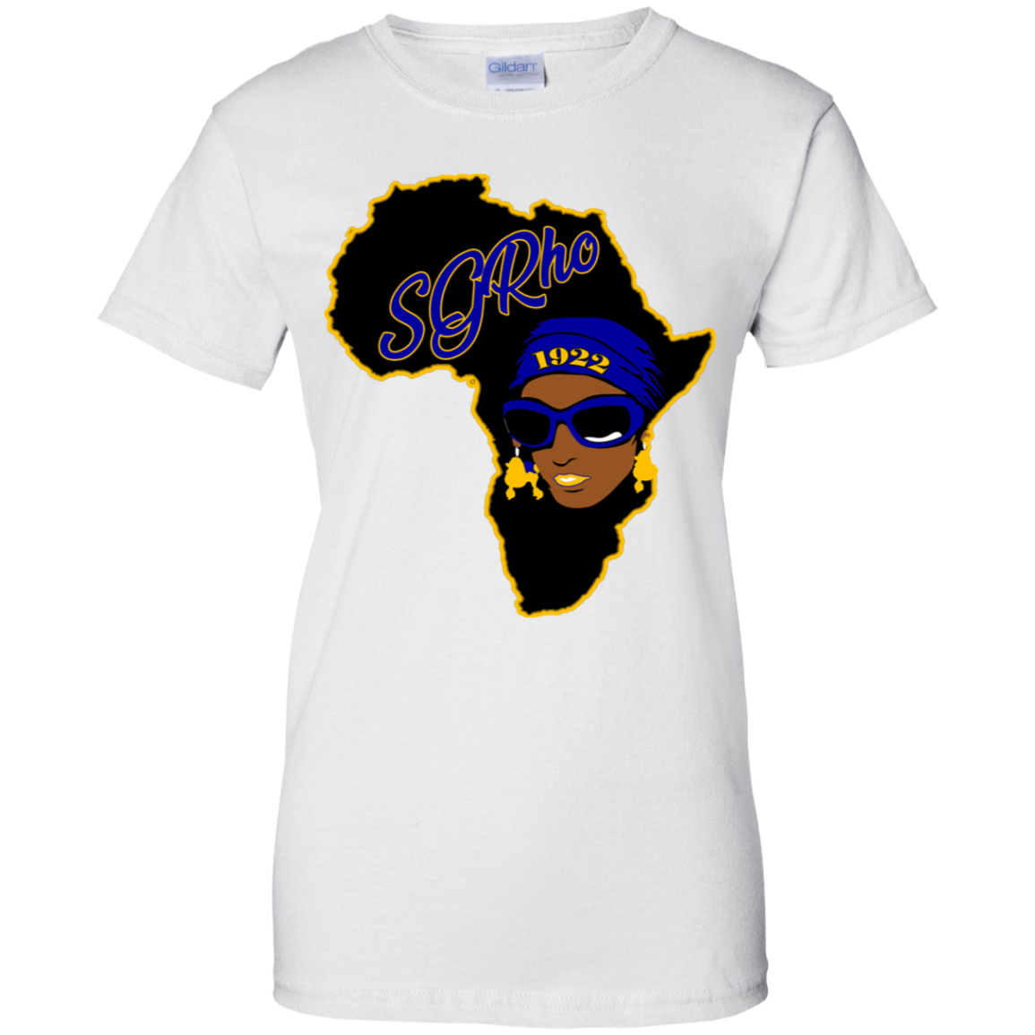 African Sgrho Ladies' 100% Cotton T-Shirt