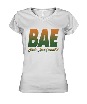 Black and Educated- FAM Edition Women's V-Neck