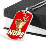 1911 Dog Tag With Personalized Engraving