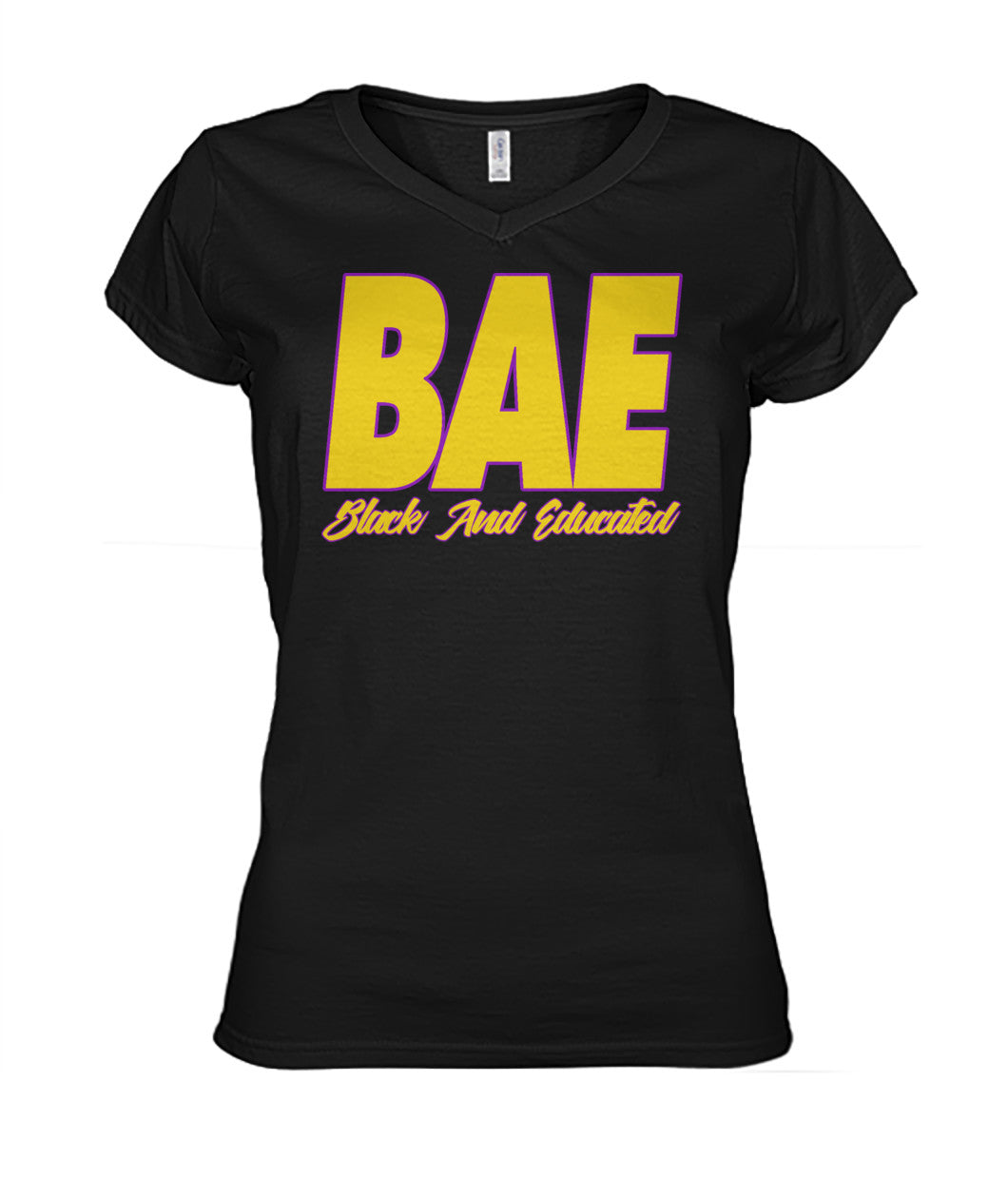 Black and Educated- PV Edition Women's V-Neck