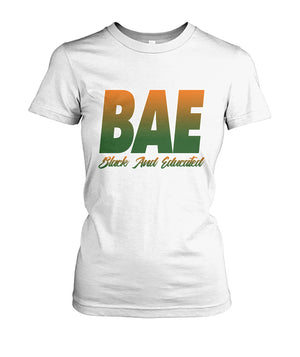 Black and Educated- FAM Edition Women's Crew Tee