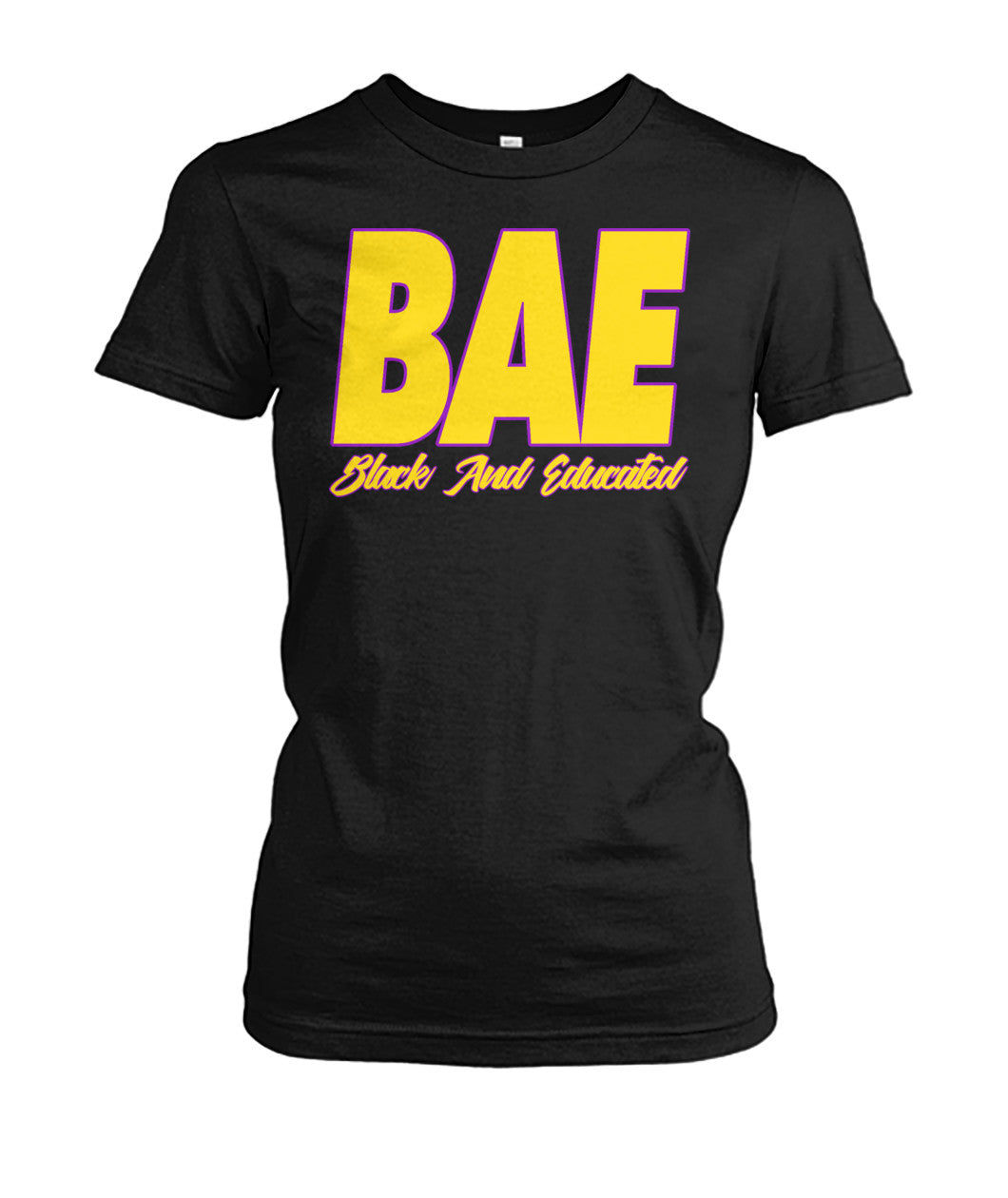 Black and Educated- PV Edition Women's Crew Tee