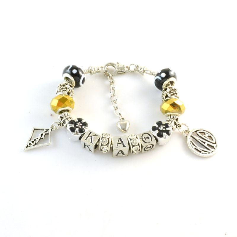 kapp alpha theta Jewelry  Sisters charm bracelet