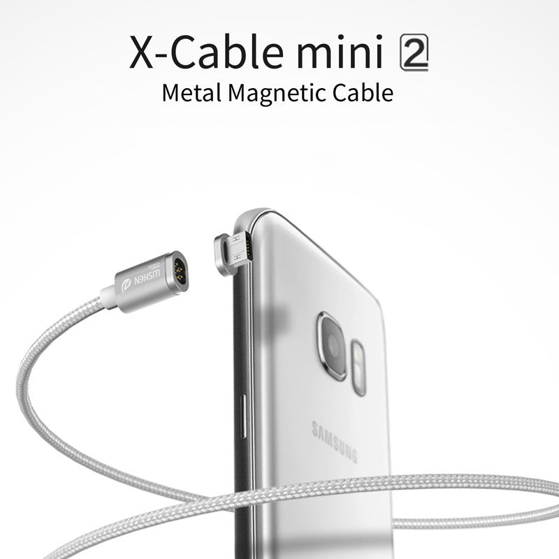 Metal Magnetic Cable For Apple iOS or Micro USB Smartphone