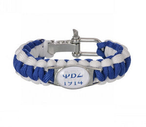 ZETA PHI BETA Custom Greek Letters Sorority Paracord Bracelets ZPB  Adjustable Survival Bracelet