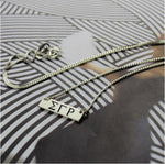 SGRho Stainless Steel Bar Necklace